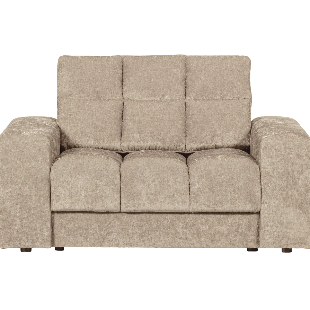 Second date loveseat velvet nougat