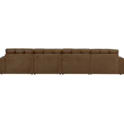Second date 4-zits bank structure velvet brass