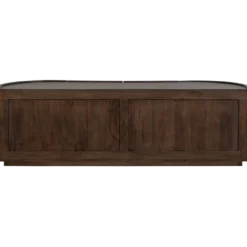 Sense dressoir 4-deurs mangohout walnoot
