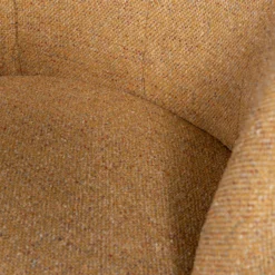 Serra draaifauteuil geweven stof curry melange