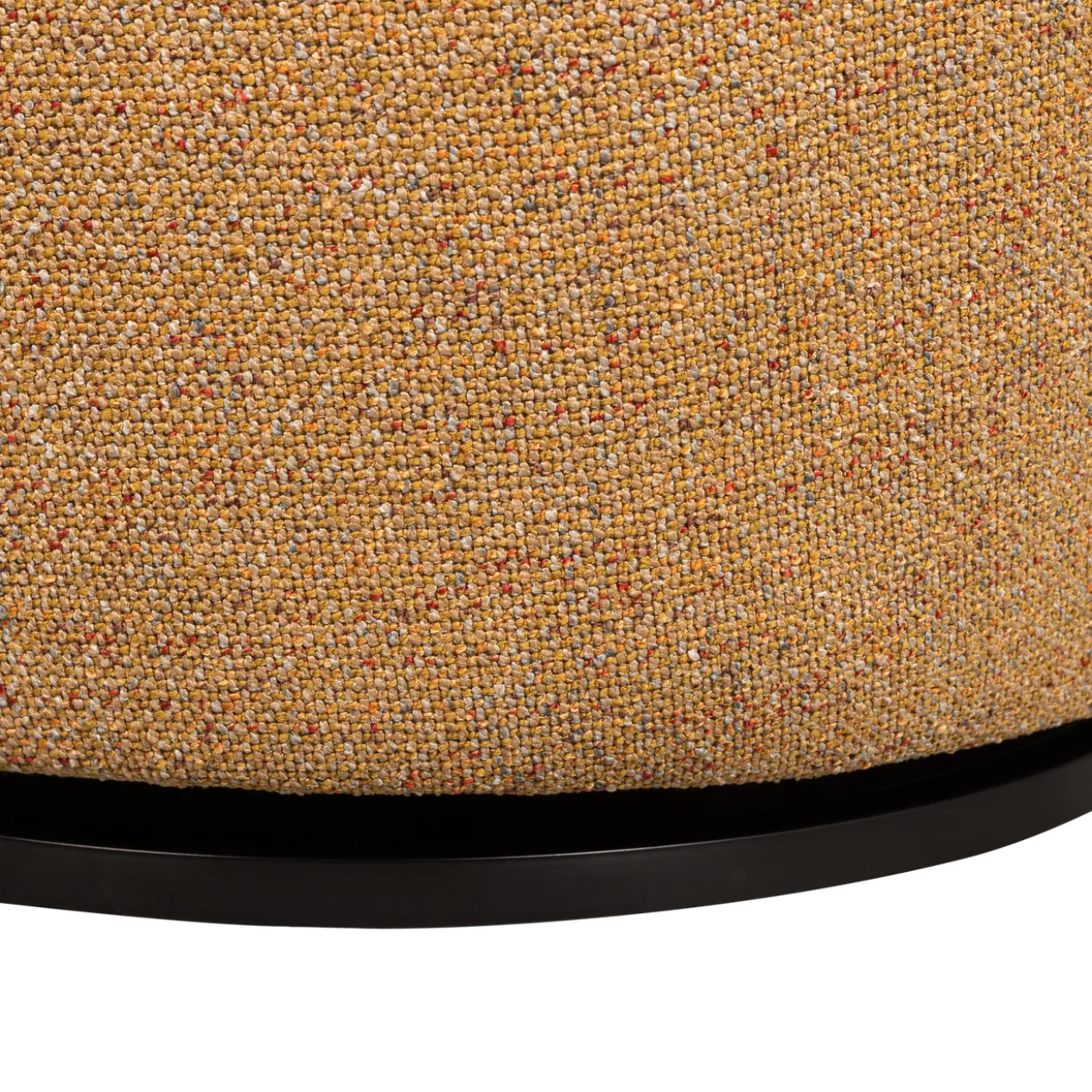 Serra draaifauteuil geweven stof curry melange
