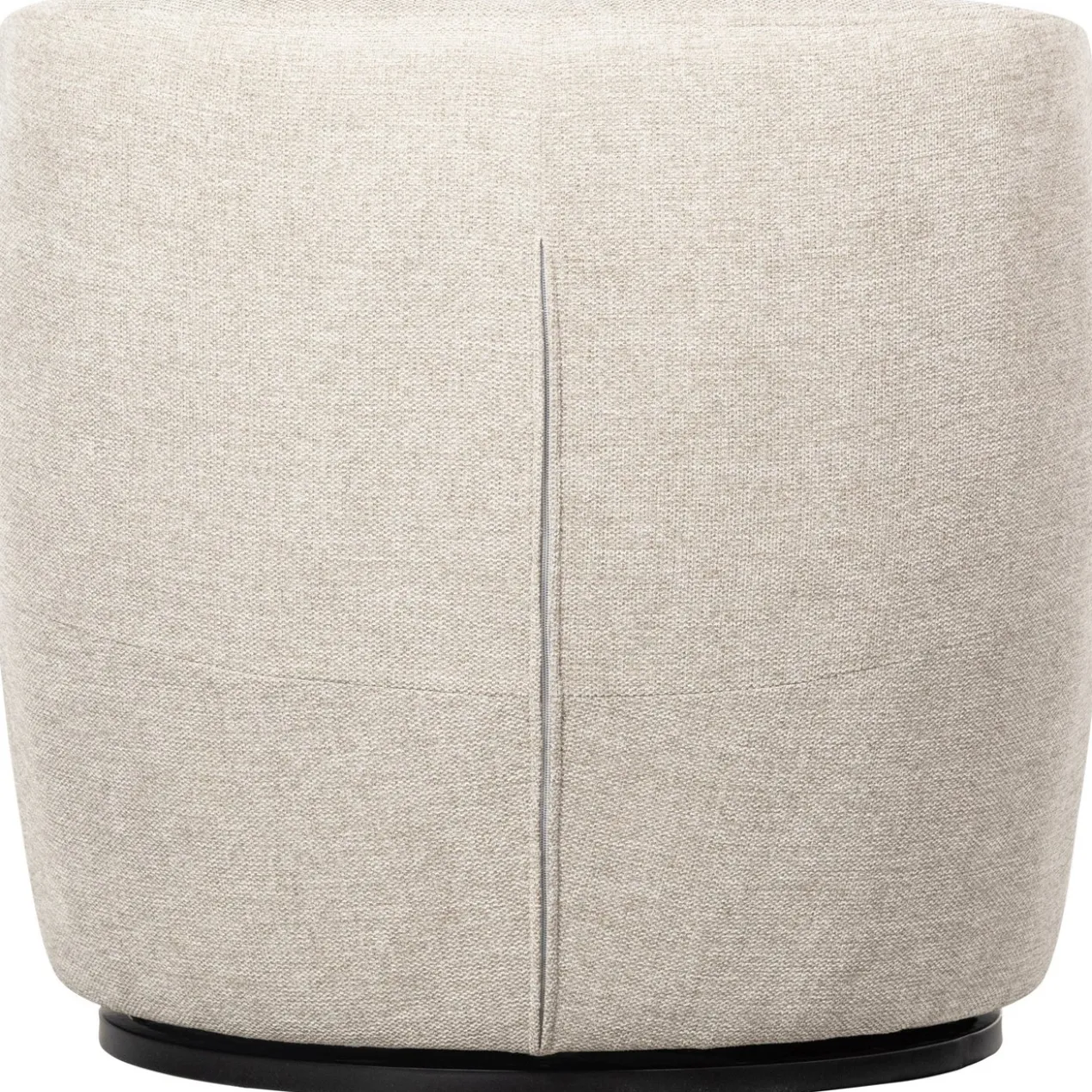 Serra draaifauteuil geweven stof off white