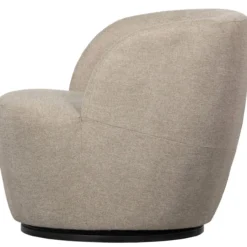 Serra draaifauteuil geweven stof zand
