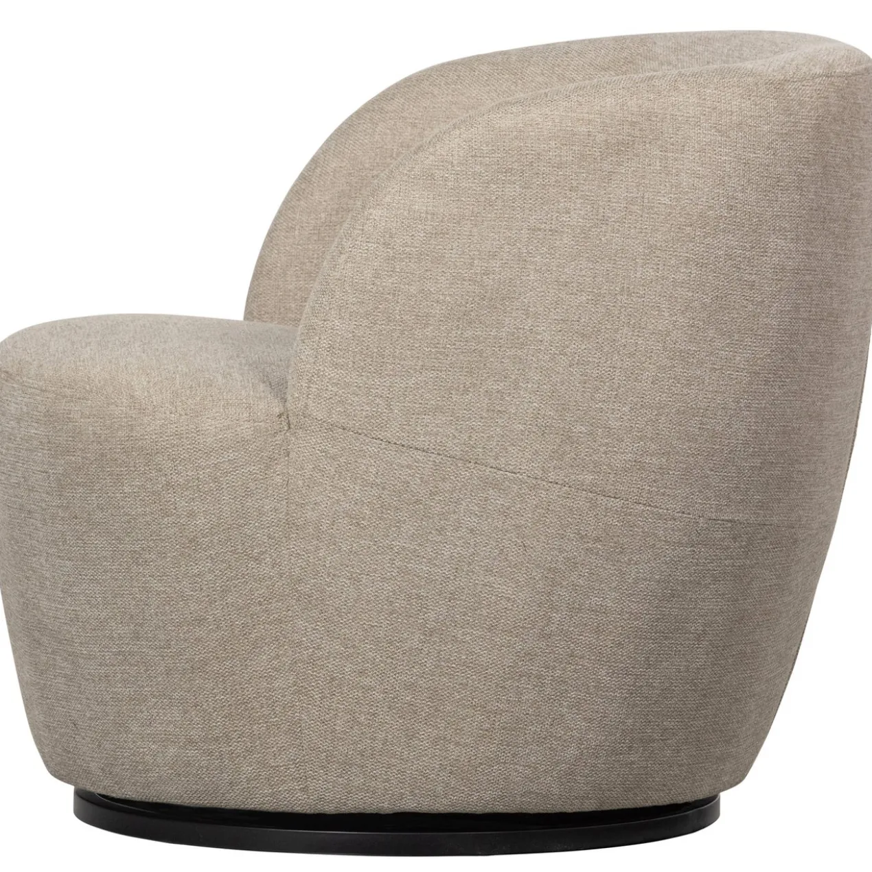Serra draaifauteuil geweven stof zand