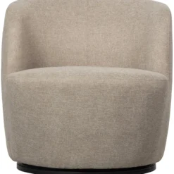 Serra draaifauteuil geweven stof zand