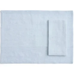 Servet/Placemat Tavolo soft blue - set van 4