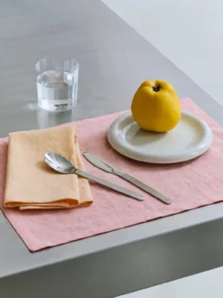 Servet/Placemat Tavolo soft coral - set van 4