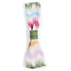 Servet ring Lode pistachio - set van 4