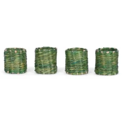 Servet ring Lode pistachio - set van 4