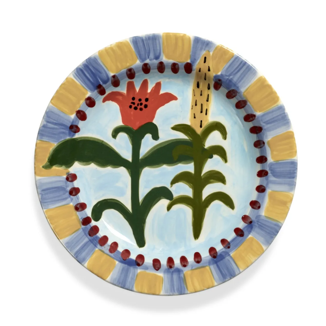 Servies dinerbord mix Jane January - set van 2