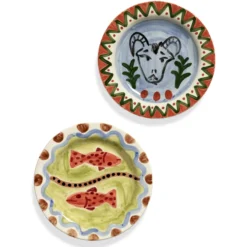 Servies dinerbord mix The Lovers - set van 2