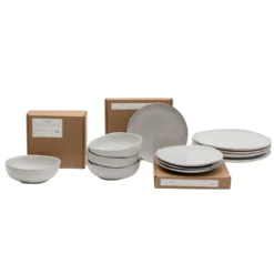 Servies La Mère off-white - set van 12