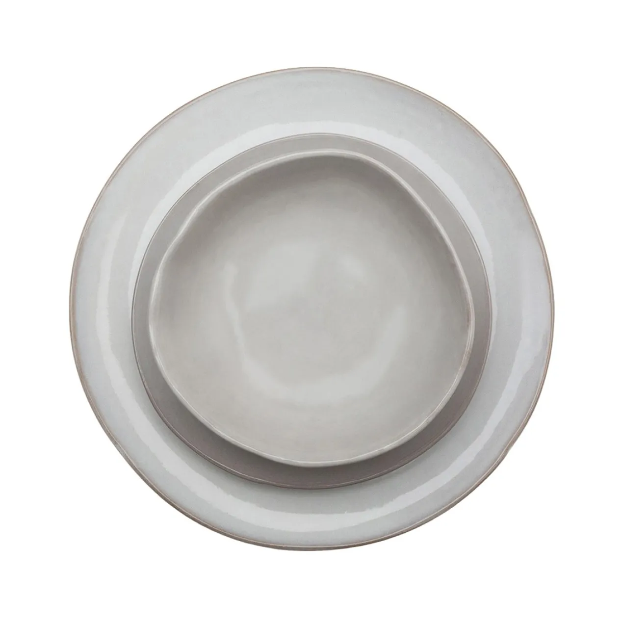 Servies La Mère off-white - set van 12