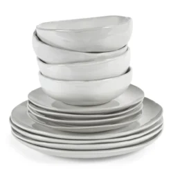Servies La Mère off-white - set van 12