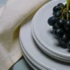 Servies Melamine granite pearl - set vans 12
