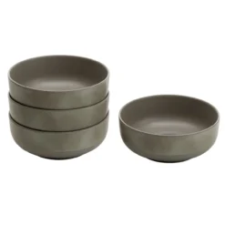 Servies Melamine pebble sky - set van 12