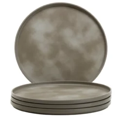 Servies Melamine pebble sky - set van 12