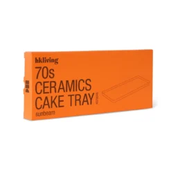 Servies 70s ceramics cake tray sunbeam