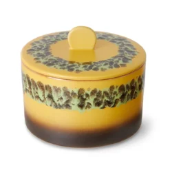 Servies 70's Ceramics Cookie voorraadpot Kelp