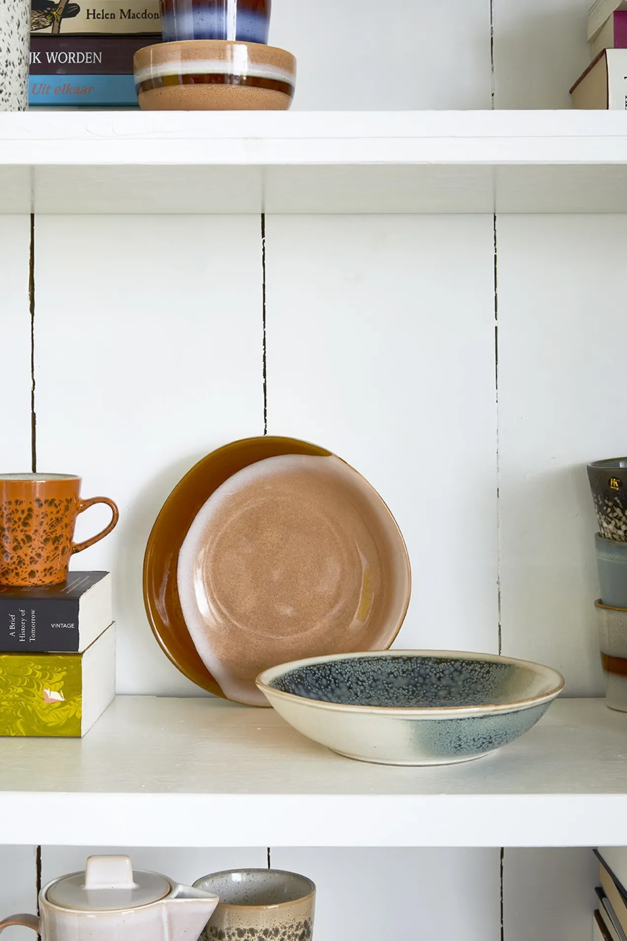 Servies 70's Ceramics Curry Bowls mist - set van 2
