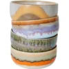 Servies 70's Ceramics dessert schaal Reef - set van 4