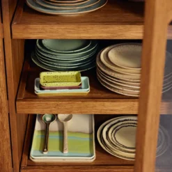 Servies 70's ceramics dienblad XS corn