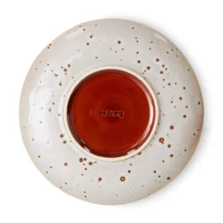 Servies 70's Ceramics gebaksbordje lychee - set van 2