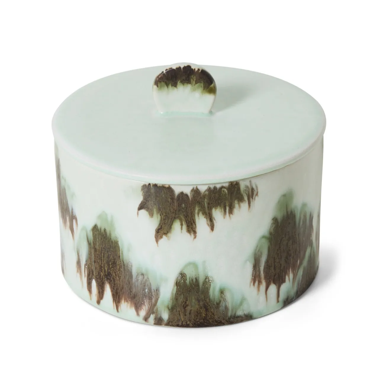 Servies 70's Ceramics koektrommel tide