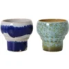 Servies 70's Ceramics Lungo mok Symbolist - set van 2