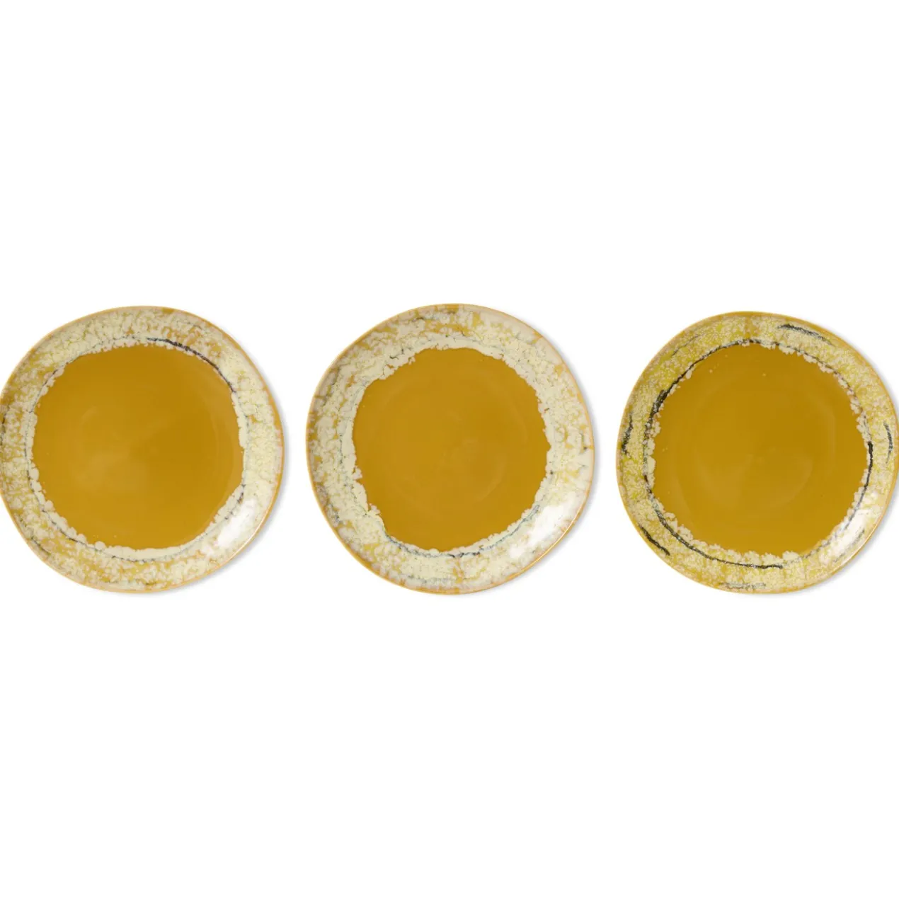 Servies 70's Ceramics Ontbijtbord paradise - set van 2