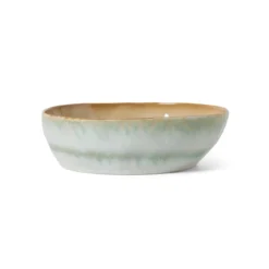 Servies 70's Ceramics pasta kom petal - set van 2