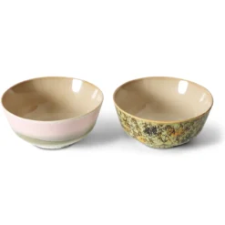 Servies 70's Ceramics ramen schaal Ascend - set van 2