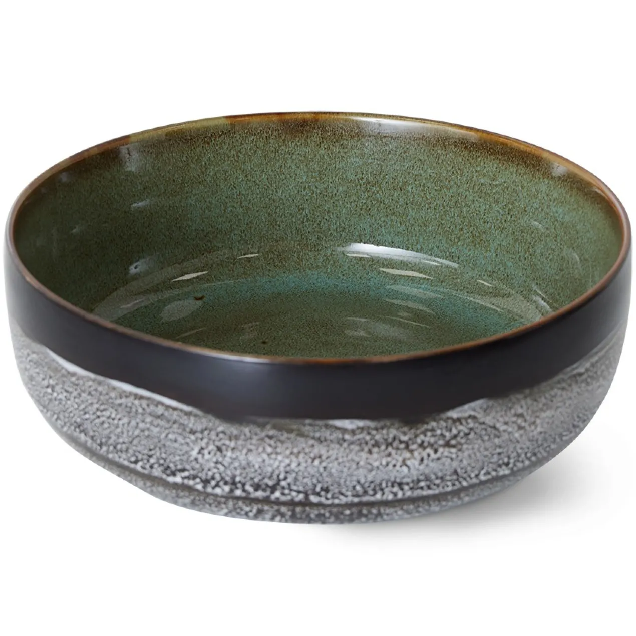 Servies 70's Ceramics salade schaal Rock On
