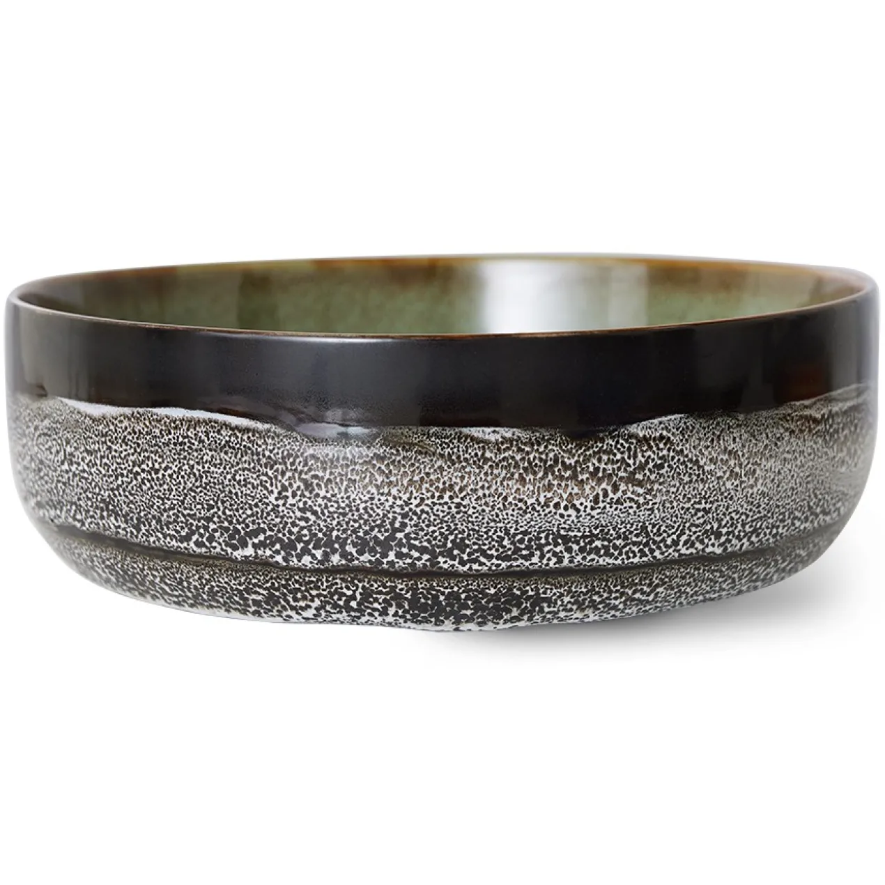 Servies 70's Ceramics salade schaal Rock On