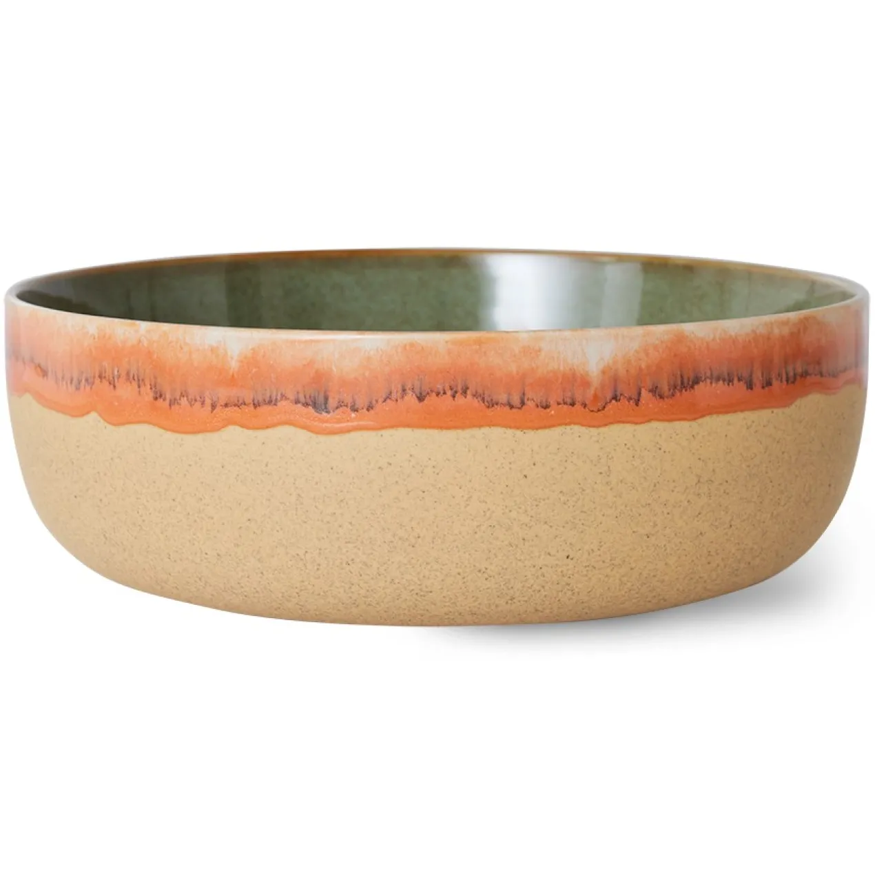 Servies 70's Ceramics salade schaal Shore