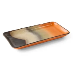 Servies 70s ceramics small trays twenty four hours - set van