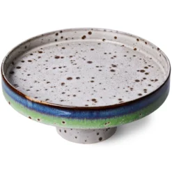 Servies 70's Ceramics taartplateau comet