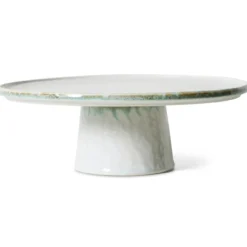 Servies 70's Ceramics taartplateau M smudge