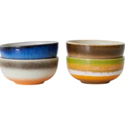 Servies 70's Ceramics XS schaal Sierra - set van 4