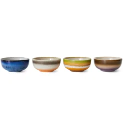 Servies 70's Ceramics XS schaal Sierra - set van 4