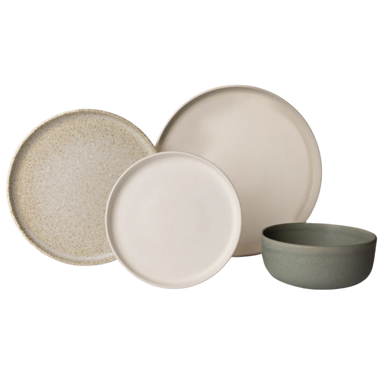 Serviesset Dreamy Ivory & Ocean Breeze - 2 personen