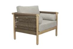 Set outdoor oasis (sofa + coffee table + 2 lounge chair )