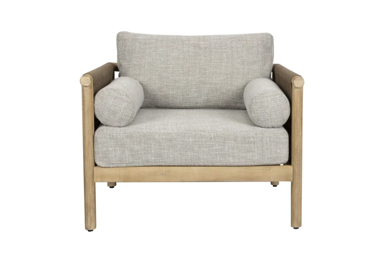 Set outdoor oasis (sofa + coffee table + 2 lounge chair )