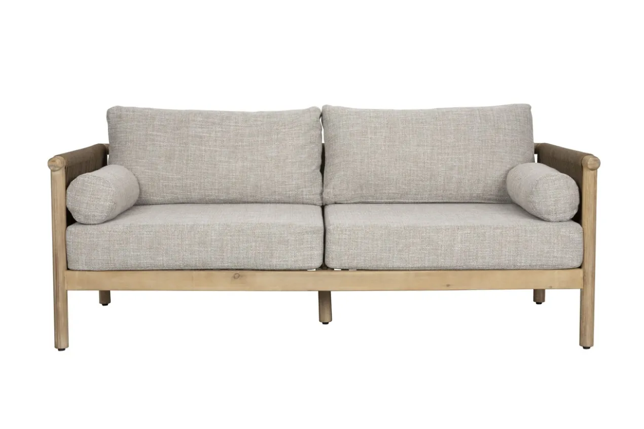 Set outdoor oasis (sofa + coffee table + 2 lounge chair )