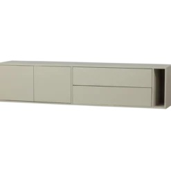 Settle down tv meubel 200 cm grenen dust [fsc]