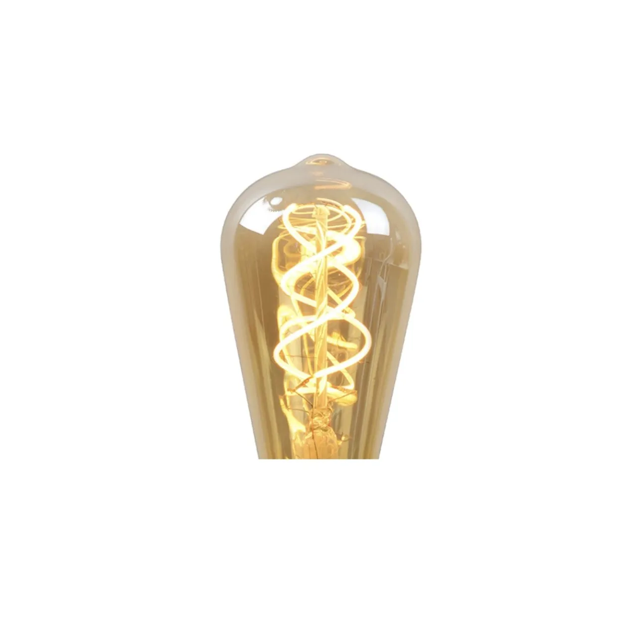 SET - 3X EDISON SPIRAAL AMBER