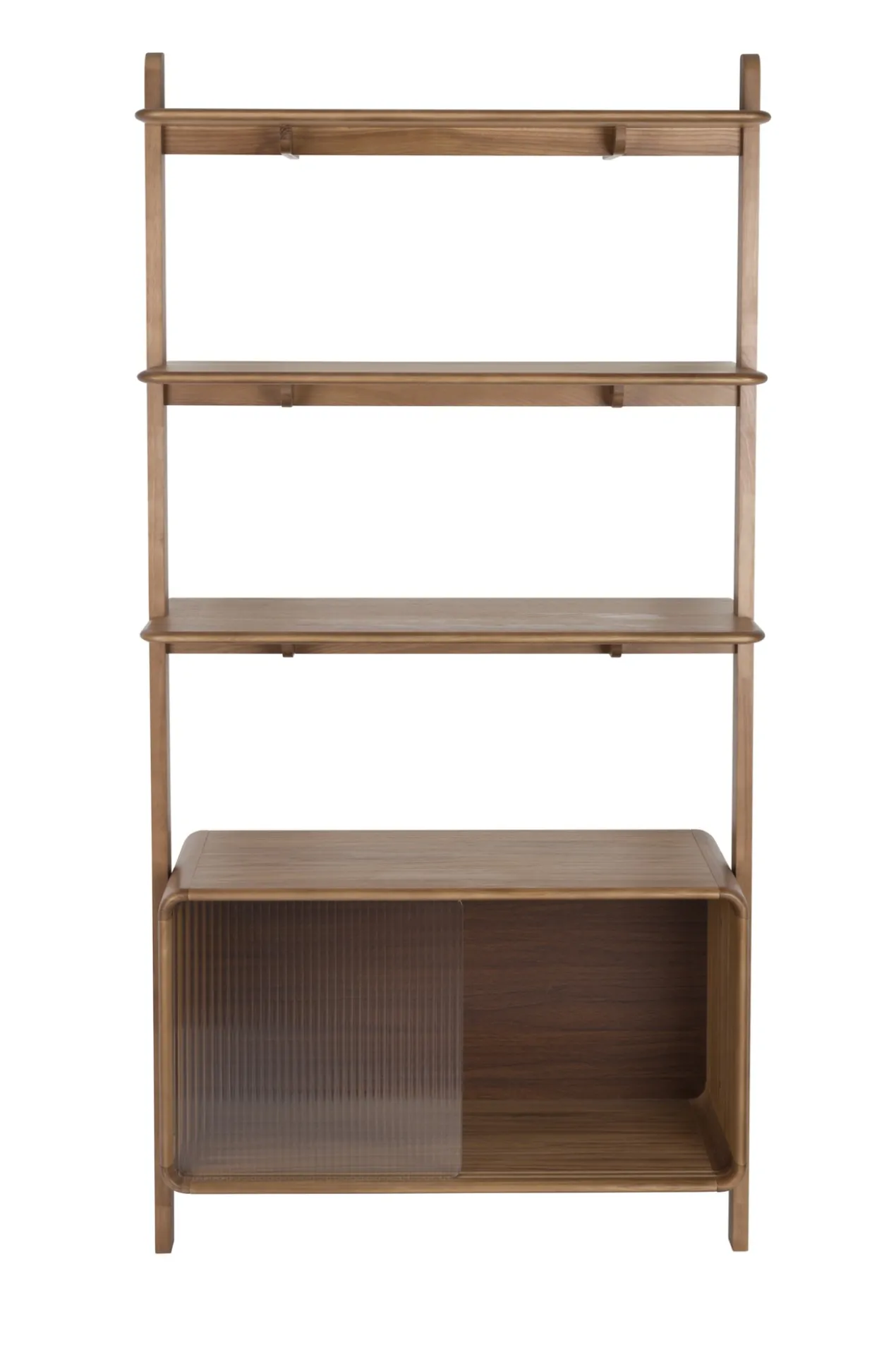 Shelf rise walnut
