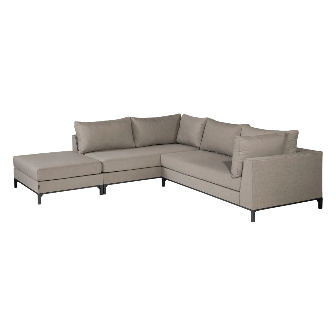 Sicilie tuin loungeset links taupe