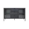 Sideboard James metaal Zwart