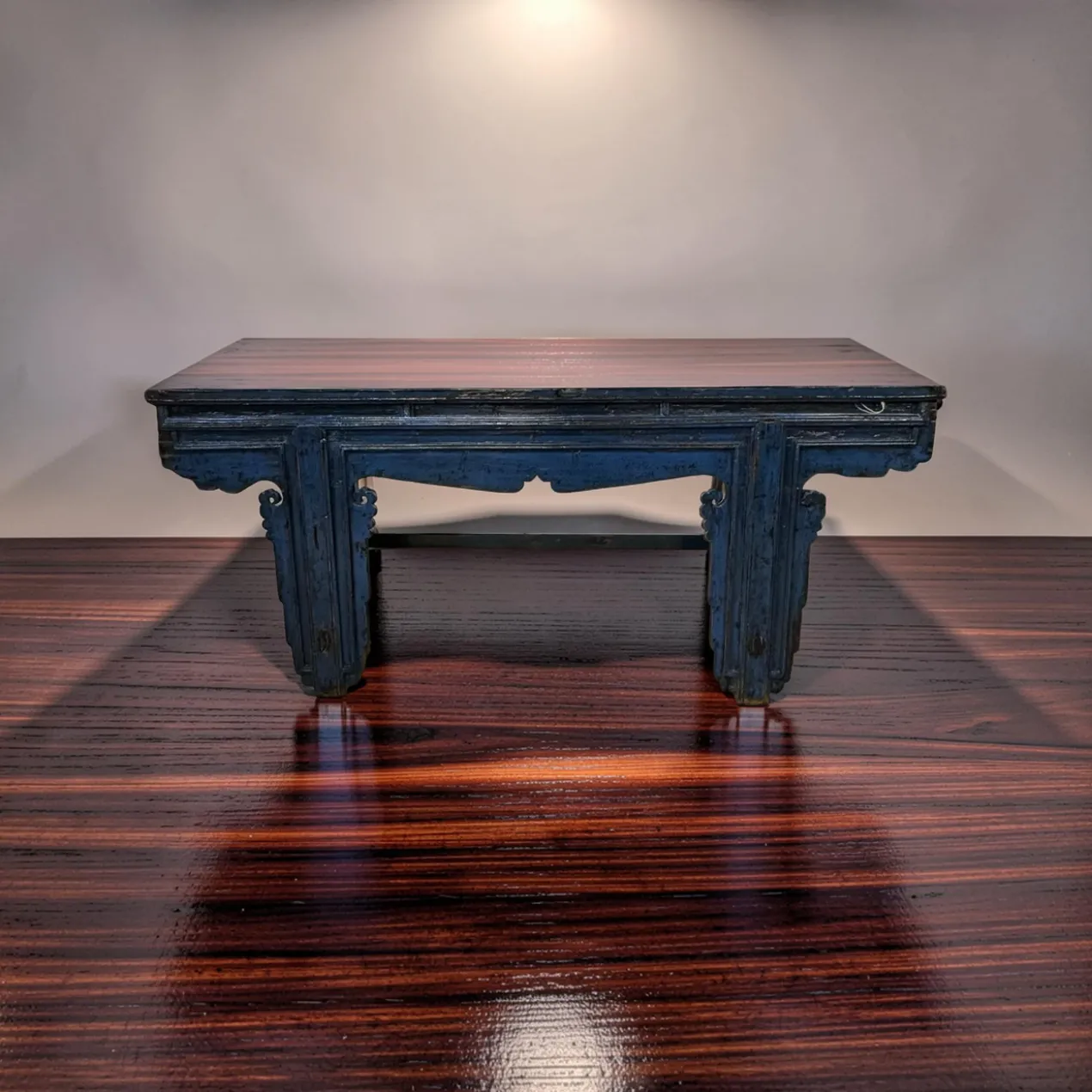 Sidetable blauw uniek lak